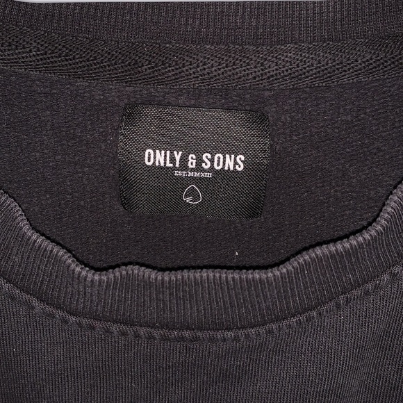 Only & Sons “Future” Sweater, Navy Blue - Picture 2 of 3